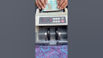 Godrej Currency Counting Machine with Fake Note Detector #Shorts #ytshorts #youtubeshorts #reels