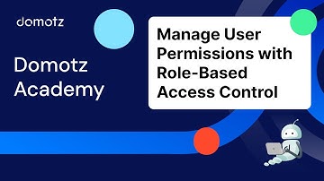 Manage User Permissions with Role Based Access Control Video
