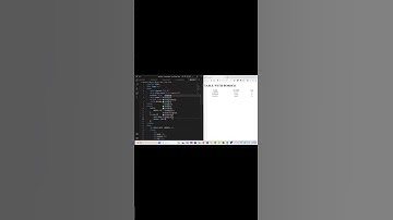 html table double border #html5 #javascript #shorts #short