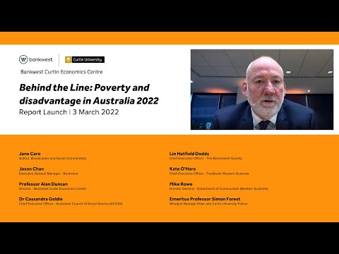 Behind the Line: Poverty and disadvantage in Australia 2022 report launch