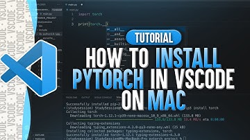 How To Install PyTorch in Visual Studio Code (Mac)