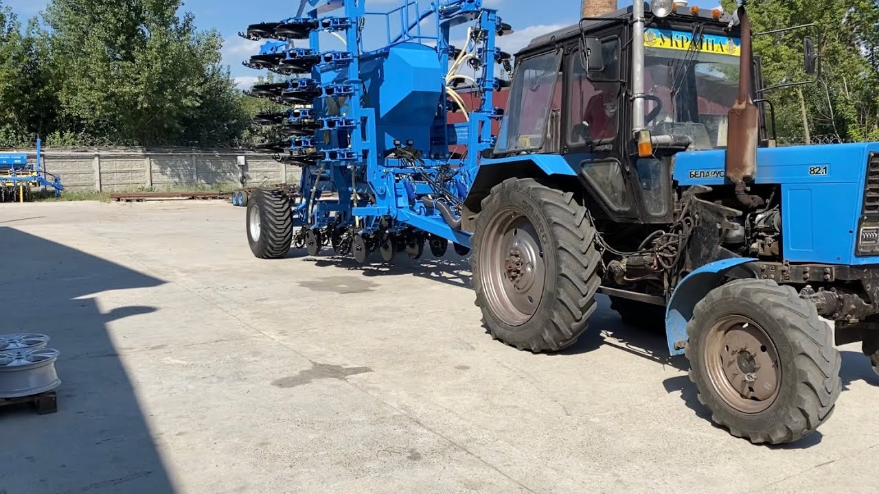 Сеялка зерновая прямого посева СИЧ 6 PRO No-Till; Mini-Till