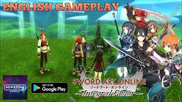 Sword Art Online: Integral Factor Android Gameplay (English)