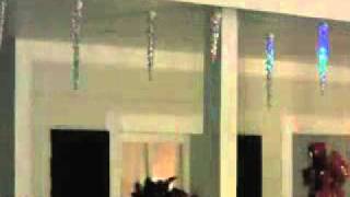 LEDマルチカラーシューティングつららライト10本セット