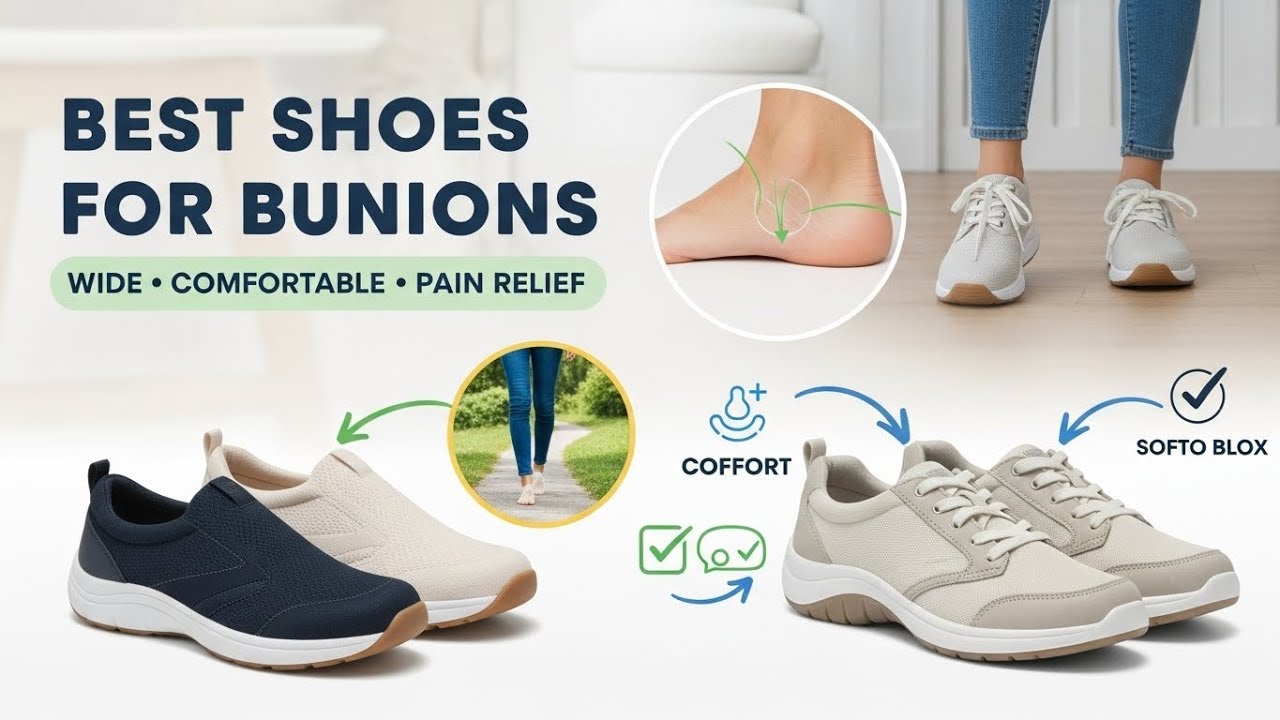 TOP 5 Best Shoes For Bunions 2026 | Tested The Top Bunion Shoes—Here’S ...