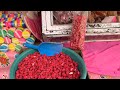cacahuates garapiñados de los que se venden en la feria