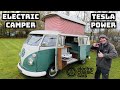 Tesla powered VW Camper