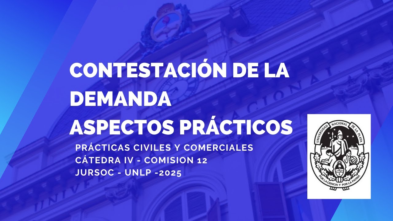 Actitudes del demandado. Contestación de la demanda