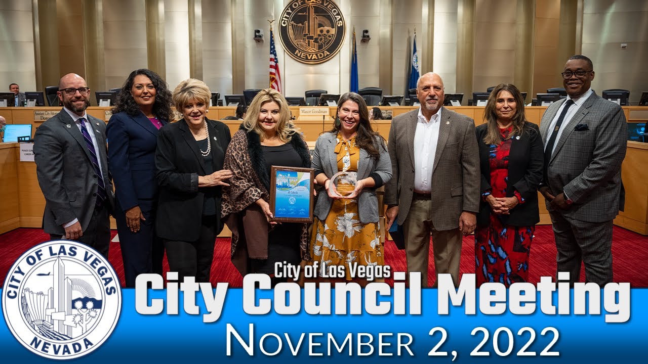 Las Vegas City Council Meeting 11-02-2022 - YouTube