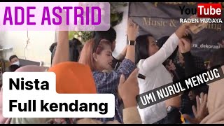 ADE ASTRID - NISTA full rampak | LIVE lembang SELALU HEBOH PECAH cover (rya fitria)