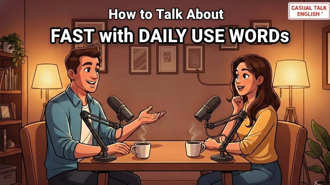 Improve Your English FAST with DAILY USE WORDS in Real Conversations