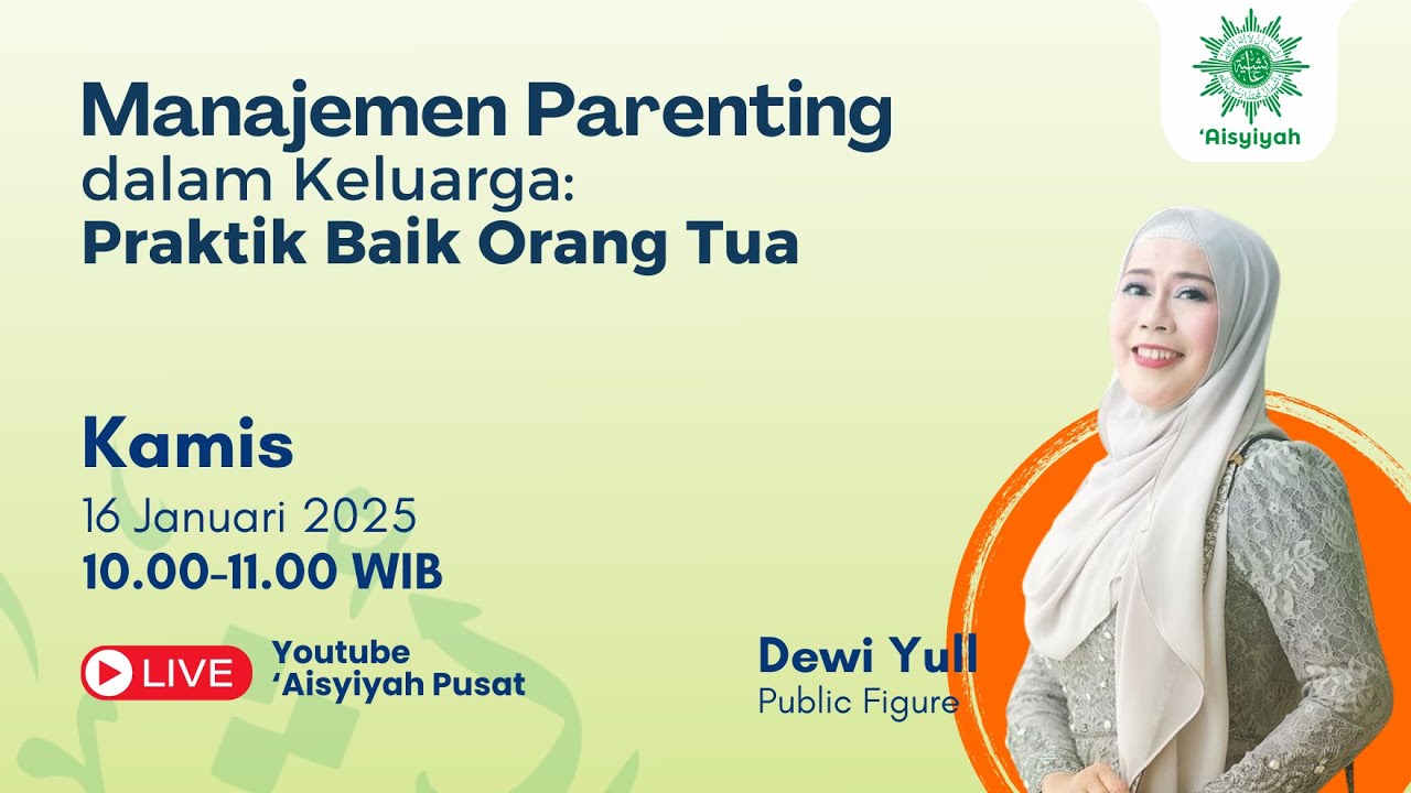 Manajemen Parenting dalam Keluarga: Praktik Baik Orang Tua