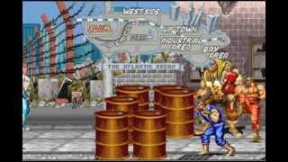 Final Fight walk through streets