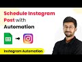 How to schedule instagram posts  instagram post scheduling automation