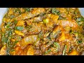 Vegan kale stew ( Efo riro )