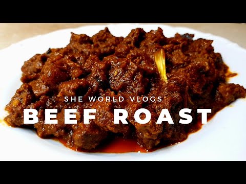 BEEF ROAST//KERALA STYLE BEEF ROAST//HOW TO MAKE BEEF ROAST IN