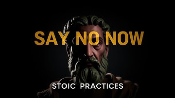 Master THE ART OF SETTING BOUNDARIES with Stoic Confidence and Purpose | Essential Guide