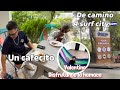 Un cafecito y de camino a la playa en el salvador