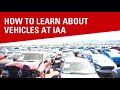 How to learn about iaa vehicles