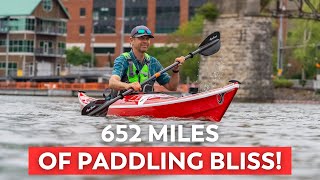 Paddling the 652 MileLong Tennessee RiverLine!  |  Testing a Luxury Kayak!