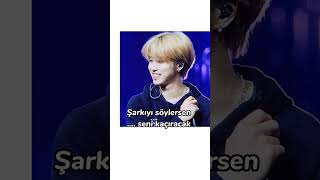 Şarkıyı söylersen .... seni kaçıracak #kpop #keşfet #fypシ #straykids #stay #hanjisung #minho #chan