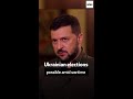 President Zelenskyy Says Elections Could Happen Under Fire If West Helps President Zelenskyy Says Elections Could Happen Under Fire If West Helps