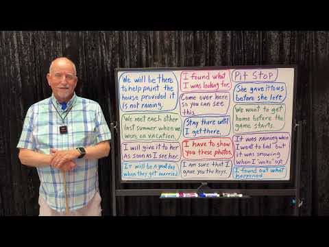 373 - Pit Stop, various sentence translations
