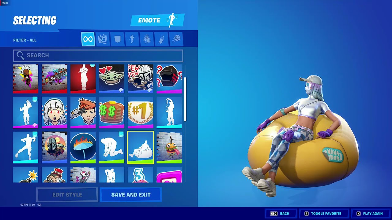 Fortnite - Bean Bag Emote | Uncommon