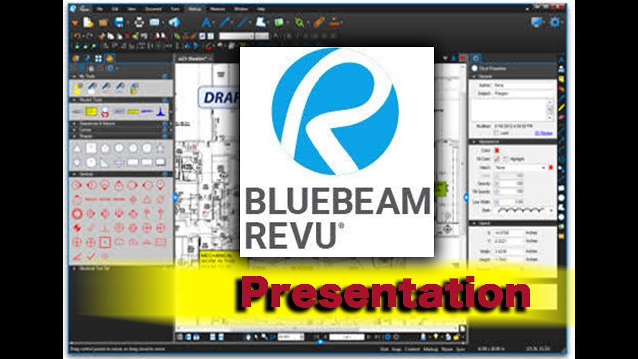 presentation view bluebeam