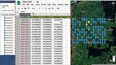 How to visualize Google Sheets data in Google Maps
