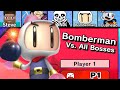 Bomberman Vs. All Bosses in Super Smash Bros Ultimate + Ending | (Bomb Only Challenge)