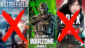 Закрытие Apex Legends Mobile и Battlefield Mobile | Warzone Mobile победила?
