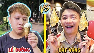 KEM LỀ ĐƯỜNG VS KEM DÁT VÀNG SIÊU SANG! - Con Nhà Giàu Khác Con Nhà Nghèo Thế Nào?