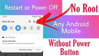 How To Power Off Without Using Power Button On Any Android Mobile | Restart Without Power Button screenshot 5