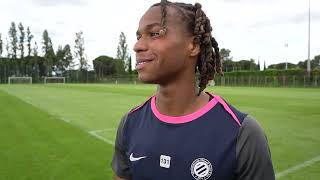 Jonathan Ligali à la rencontre des U19 du MHSC (J-7 finale Coupe Gambardella)