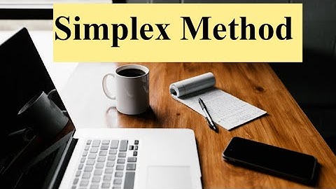 Lecture 2. simplex method 2(Hindi)