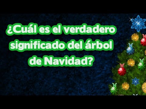Video: ¿Qué significa árbol de Navidad blanco?