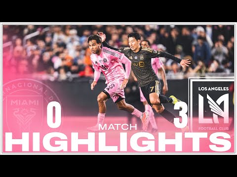HIGHLIGHTS | LAFC vs Inter Miami CF