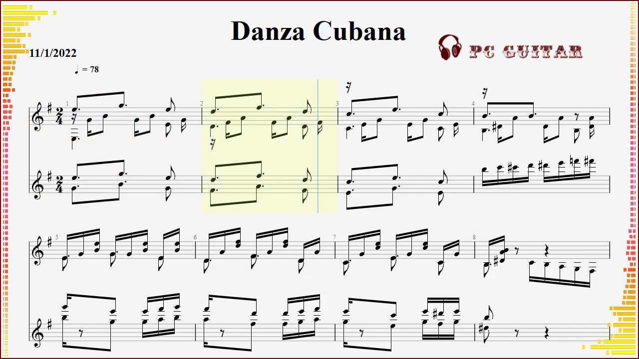 Danza Cubana, guitar duo