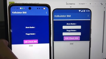 MEMBUAT APK KALKULATOR BMI MENGGUNAKAN MIT APP INVENTOR