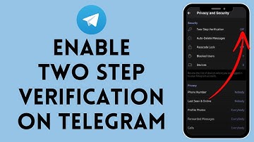 How to Enable Two Step Verification on Telegram (2024) | Telegram Tutorial