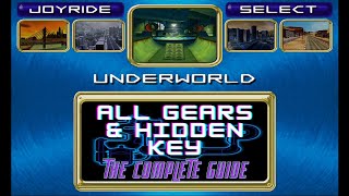 Hot Wheels Velocity X - All Gears & Hidden Key In Underworld Guide