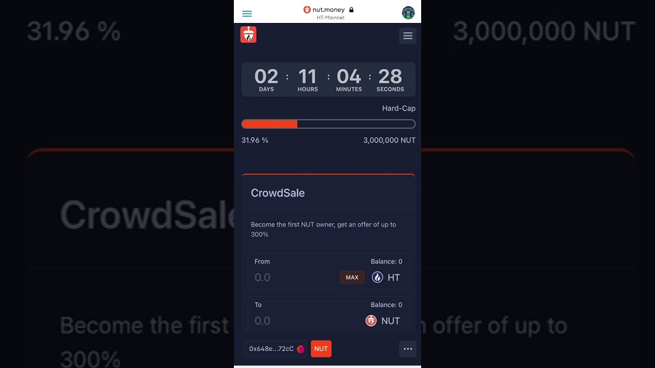 How To Use Metamask On Mobile To Buy Nut Token