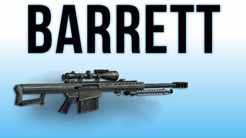 MW3 In Depth - Barrett 50cal Sniper Rifle