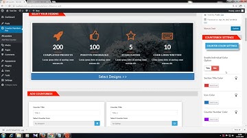 how to change counter font size and style