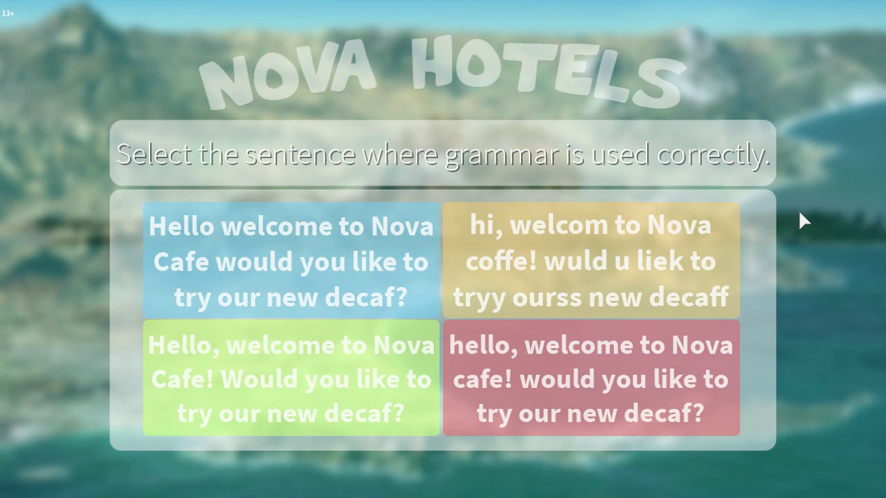 Roblox Nova Hotel Codes