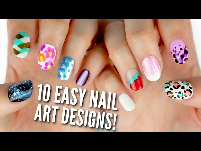 5 Steps to Creating an Easy Floral Nail Art Design (Tutorial) - From My  Vanity