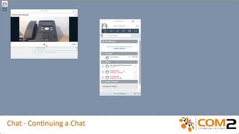 Avaya Equinox Desktop - Using Chat