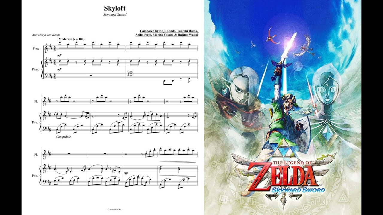 Zelda Flute. Музыкальный меч. Fi Theme Zelda Piano Note.