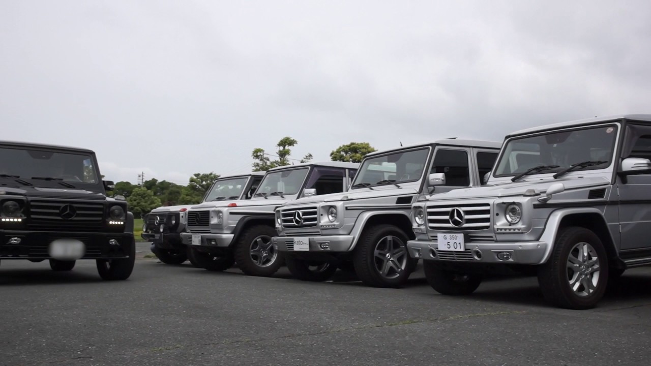 2017 GELANDEWAGEN JAPAN MEETING  G55G63G65w460w461w463
